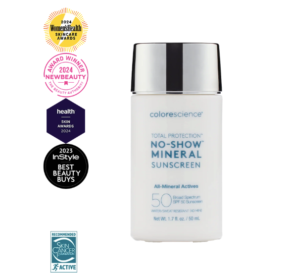 Total Protection® No-Show™ Mineral Sunscreen SPF 50